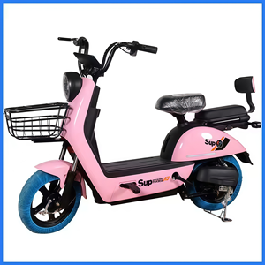 Vélo électrique urbain sans balais 48V 350W, pneus 14 pouces, batterie au plomb-acide 20Ah, moteur moyeu arrière, léger, pour trajets quotidiens des adultes - Product Image 2