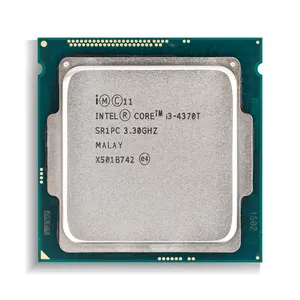 Available computer part I3-4370T for intel core processor cpu 3.3GHz 22NM 35W LGA 1150 CPU Used i5 processor