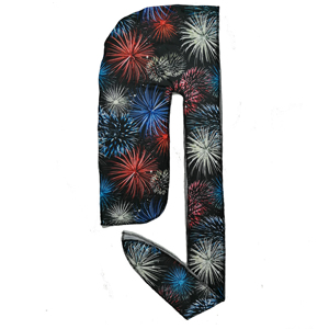 Durags unisexes personnalisés à imprimé anime, longs et ondulés, pour le sport et les activités de plein air, fabriqués par Boyue Factory OEM. - Product Image 4