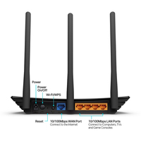 Router TP-LINK TL-WR940N Inalámbrico de Alta Velocidad 450mb de Banda Única