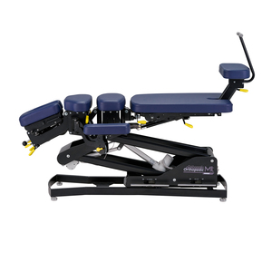 <span class=keywords><strong>Table</strong></span> de <span class=keywords><strong>massage</strong></span> et de chiropratique médicale électrique en cuir et métal Mt Absolute-300 3D Flexion-Distraction pour examen et physiothérapie - Product Image 2