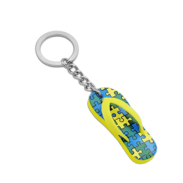 Wholesale Key Ring Custom Souvenir Plastic Pvc Floating Key Chain 3d Shoe Keychain