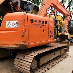 รถขุดตีนตะขาบฮิตาชิ ZX80 6 ตัน มือสอง ZX60 ZX70 ผู้จัดจำหน่ายรายใหญ่ที่สุดในเซี่ยงไฮ้ คุณภาพดี - Product Image 1