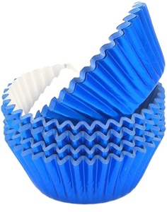 Ventes directes d'usine 60gsm 100 pièces tasses à muffins personnalisées papier d'aluminium cupcake doublures <span class=keywords><strong>four</strong></span> <span class=keywords><strong>pour</strong></span> boulangerie - Product Image 2