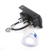 Pompe à air 12V/24V/siège de camion/interrupteur de commande de démarrage à ressort pneumatique vanne à palette manuelle électrique Suspension pneumatique ensemble auto-gonflant
