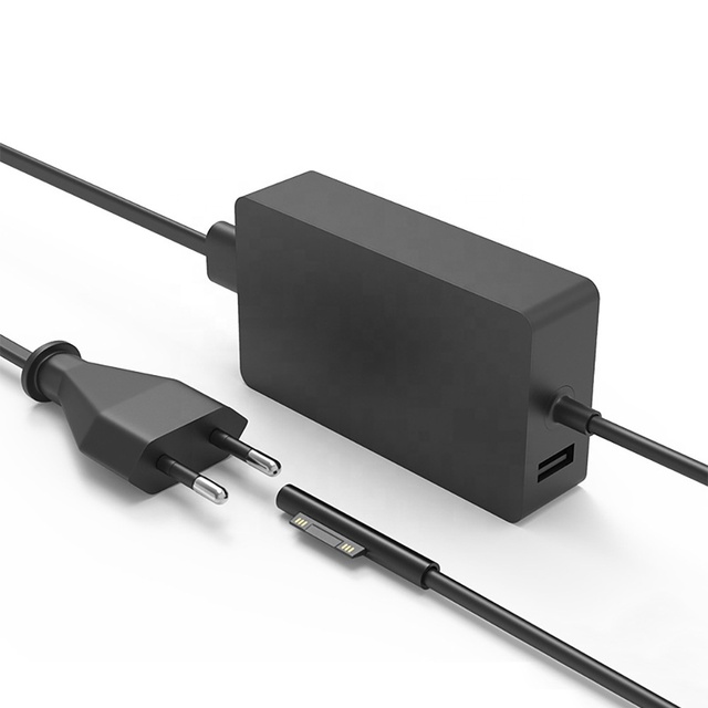 Genuine 65W for Microsoft Surface Pro Book 1 2 3 4 5 6 7 X Charger 1706 1800 Laptop Q4Q-00001 Notebook Ac Adapter