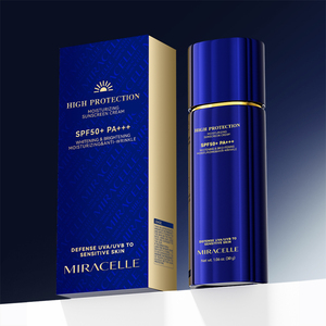 MIRACELLE OEM Protector Solar Mineral Vegano Orgánico Antiarrugas, Resistente al Sudor y al Agua, con Color, FPS 50, Crema Hidratante Facial con Protección UV - Product Image 4