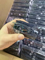 Earphone Kontrol Volume Mikrofon Berkabel untuk Olahraga, Earphone In-Ear untuk Samsung S10, Earbuds untuk Galaxy S6 S8 S9 S10, Headphone 3.5MM