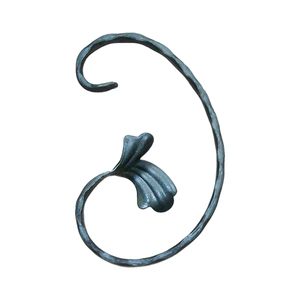 <span class=keywords><strong>Prix</strong></span> d'usine des ornements de défilement C <span class=keywords><strong>en</strong></span> <span class=keywords><strong>fer</strong></span> <span class=keywords><strong>forgé</strong></span> des panneaux de garde-corps de porte de clôture <span class=keywords><strong>en</strong></span> métal - Product Image 1