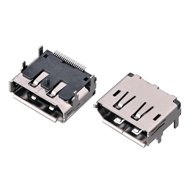 MUP Manufacture 19pin SMT Type HDMI-compatible Socket Connector