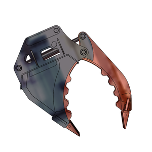 Hot Sales Home Use <strong>Claw</strong> Sk210 Wheeled <strong>Excavator</strong> Thumb <strong>Bucket</strong> - Product Image 4