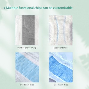 OEM Vente en gros économique de couches culottes jetables pour adultes, super absorbantes, avec <span class=keywords><strong>couche</strong></span> supérieure respirante en bambou et <span class=keywords><strong>couche</strong></span> inférieure biodégradable, protection anti-fuites 3D - Product Image 5
