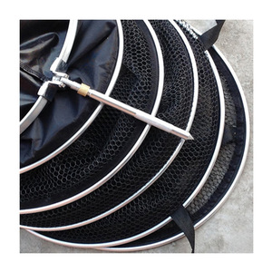 Fishing Net <b>Basket</b> With Double Handle Collapsible <b>Mesh</b> Fish Carrier For Outdoor Fishing Multi Purpose Use Unisex - Product Image 5