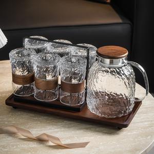 Vente en gros de théières créatives haut de gamme pour la maison, bouilloires à eau froide et ensemble de tasses à eau en verre résistant à la chaleur - Product Image 3