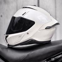 Casque de moto intégral personnalisé en gros avec Bluetooth, pack cadeau, double visière, certifié DOT, doublure en coton, casques de motocross