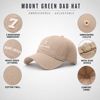 Casquette de baseball en coton brodée avec logo personnalisé, ajustable avec boucle métallique et visière incurvée, vente en gros