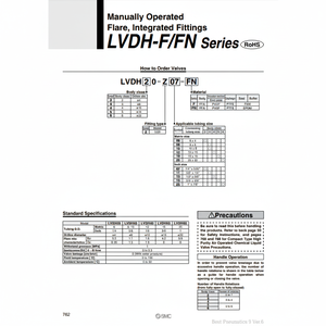 Vanne de contrôle pneumatique LVDH30-Z11-F Vanne liquide chimique haute pureté SMC Pneumatics - Product Image 1
