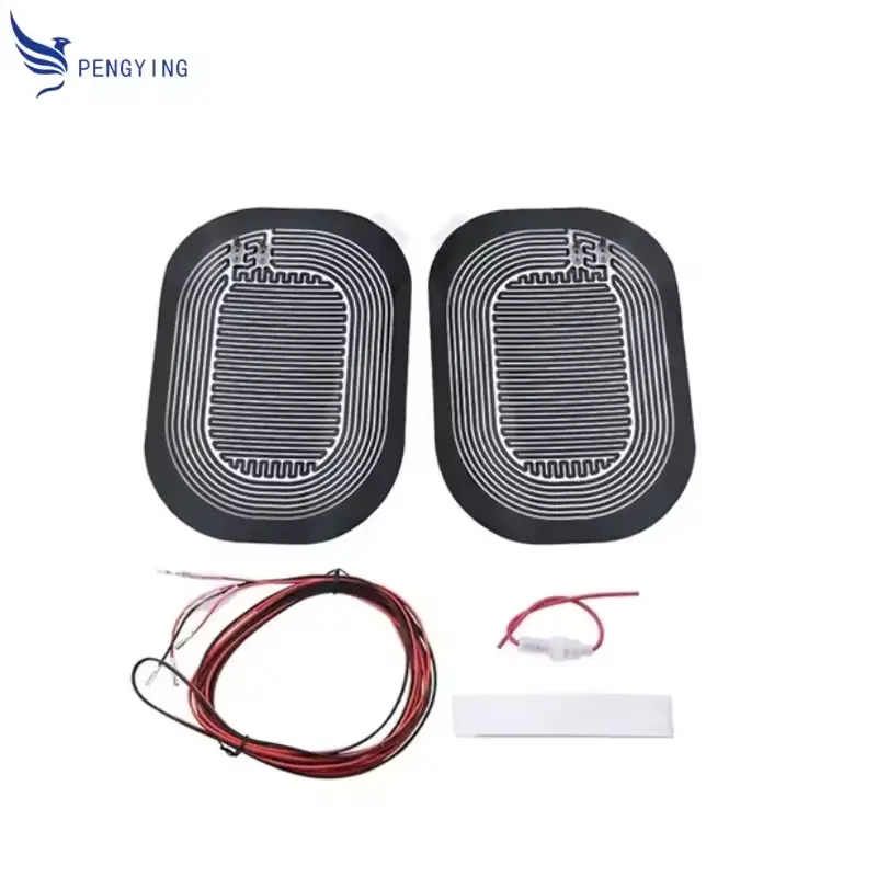 Universal mirror heating element side heating pads for side mirror heater