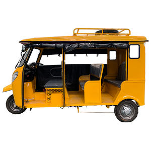 <span class=keywords><strong>2023</strong></span> nuevo tipo de triciclos de pasajeros de 3 ruedas de gasolina con 8 asientos TukTuk con estante de equipaje y cortina de puerta - Product Image 6