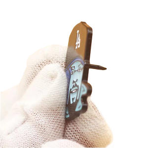 Épingles en métal émaillé des Dodgers de Los Angeles, épingles pour casquette, aimants pour casquette, épingles avec logo personnalisé en caoutchouc, 3D, sport, fer, populaire, sac Opp bleu - Product Image 3