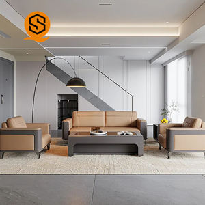 2025 di Shinestone mostra popolare moderna in legno Executive Desk a forma di L di lusso scrivania (per Ceos) su misura Foshan Factory - Product Image 4