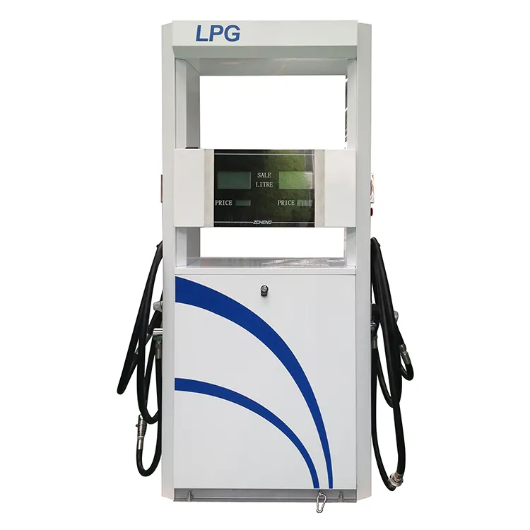 LPG燃料ディスペンサーガン用110VモーターシングルノズルLPGディスペンサー自動CNG充填ステーションノズル