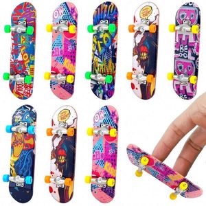 Jouets anti-stress : Mini skateboards à doigts en plastique, skateboards à doigts pour enfants, ensemble populaire - Product Image 3