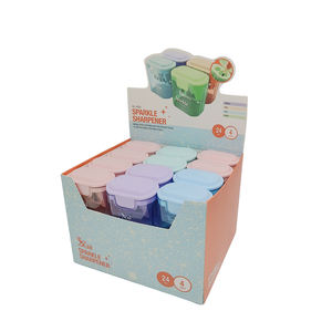 Papeterie de <span class=keywords><strong>luxe</strong></span> et de fantaisie 2 trous <span class=keywords><strong>taille</strong></span>-crayons Papelaria Personalizada <span class=keywords><strong>taille</strong></span>-<span class=keywords><strong>crayon</strong></span> transparent à rabat pour l'école - Product Image 6