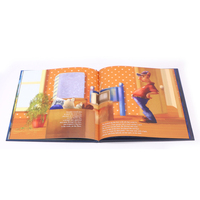 Impression de livre d'histoires d'enfants en couleur OEM A5 à couverture rigide