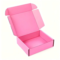 Boîtes d'emballage en carton ondulé personnalisées avec logo imprimé, boîtes d'expédition, boîtes cadeaux pliables en papier