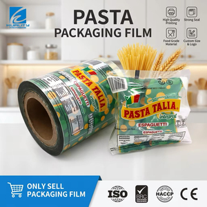 <span class=keywords><strong>Film</strong></span> en rouleau transparent imprimé sur mesure pour macaroni, <span class=keywords><strong>film</strong></span> plastique laminé souple haute résistance pour emballage de pâtes, en gros - Product Image 1