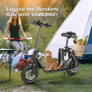 Scooter EU OEM le plus récent, 36V, 12 pouces, 2 roues, antivol, étanche, avec siège pour adultes SM-C01 - Product Image 2