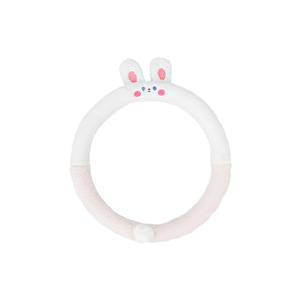 Vente en gros de couverture de volant de voiture en peluche de 38cm pour femmes et filles, panda de dessin animé mignon personnalisé - Product Image 2