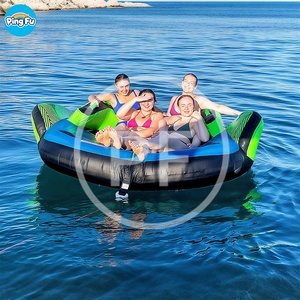 <span class=keywords><strong>Bateau</strong></span> gonflable en forme de beignet pour 5 personnes, <span class=keywords><strong>bateau</strong></span> tractable, tube de ski nautique, <span class=keywords><strong>bateau</strong></span> gonflable flottant pour les sports nautiques - Product Image 2