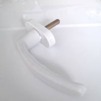 Poignée de fenêtre à battant en plastique ABS moderne de haute qualité avec taille personnalisable en PVC-U Garantie 1 an