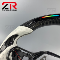 Accessoires de voiture pour Honda Accord Civic 11e génération Sport EX CRV HRV Acura Integra Type S 2010-2026, volant en fibre de carbone LED
