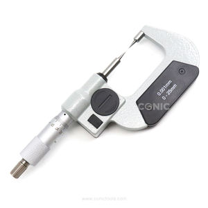 Dubbele Punt 0-25Mm/0-1 "2-weg Digitale Dubbele Puntmicrometer Voor Het Meten Van Boren, Groeven En Moeilijk Bereikbare Afmetingen - Product Image 3