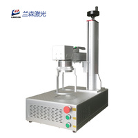 Machine de marquage laser à fibre Raycus portable de 20 W pour métaux, bijoux, ABS, PC, AI/DXF/EZCAD/LightBurn