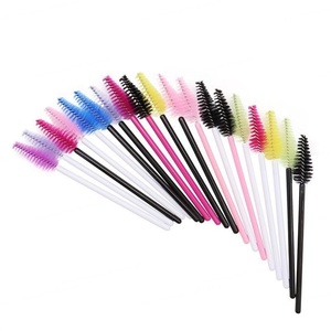 25 brosses à mascara en forme de poire de 10 cm, jetables, avec manche en nylon et plastique, pour le nettoyage des cils en forme de goutte d'eau - Product Image 6