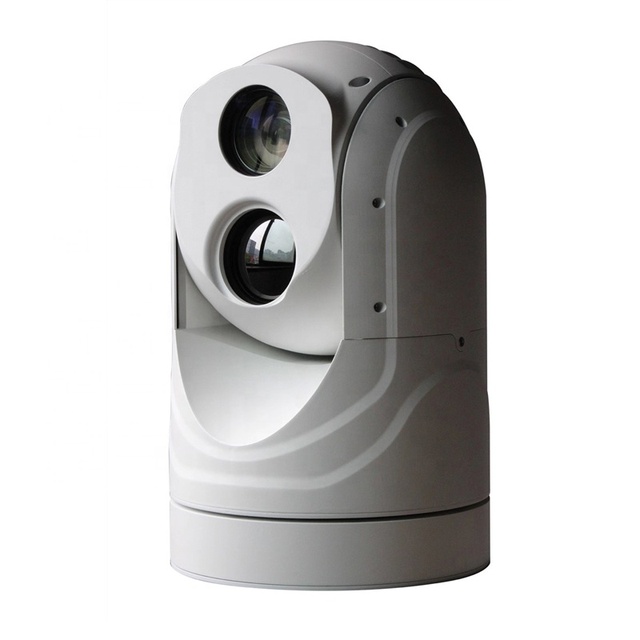 Industrial Grade 1000m Laser Gyro Stabilisation PTZ CCTV Security Camera with Wide Angle & Night Vision for Car/Truck/Boat