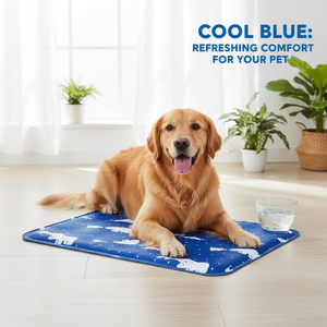 Köpekler için Modern PVC yaz soğutma <span class=keywords><strong>mat</strong></span>ı çiçek desen kare tasarım yıkanabilir katlanabilir isırma-çizilmeye dayanıklı dış mekan kullanımı için - Product Image 3