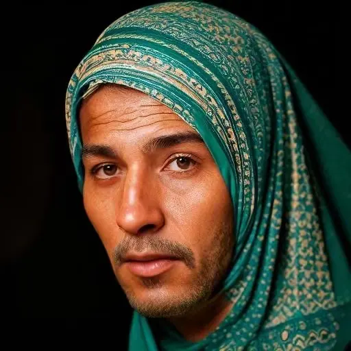 Foulard alla moda scialle all'ingrosso da uomo arabo