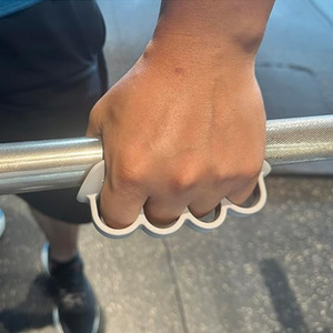 Ensemble de renforcement de la force de préhension en silicone avec poignée droite antidérapante, entraîneur de doigts et protecteur de paume pour le fitness - Product Image 3