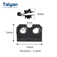 Support de fixation pour tableau TS-K223 à 2 trous sans vis pour accessoires de cadre photo et de peinture