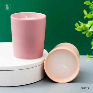 Vela Aromática de Cerámica TaoYuan DF1278, Cilíndrica, Decoración para el Hogar, Ecológica, Hecha a Medida, con Esmalte de Color - Product Image 5