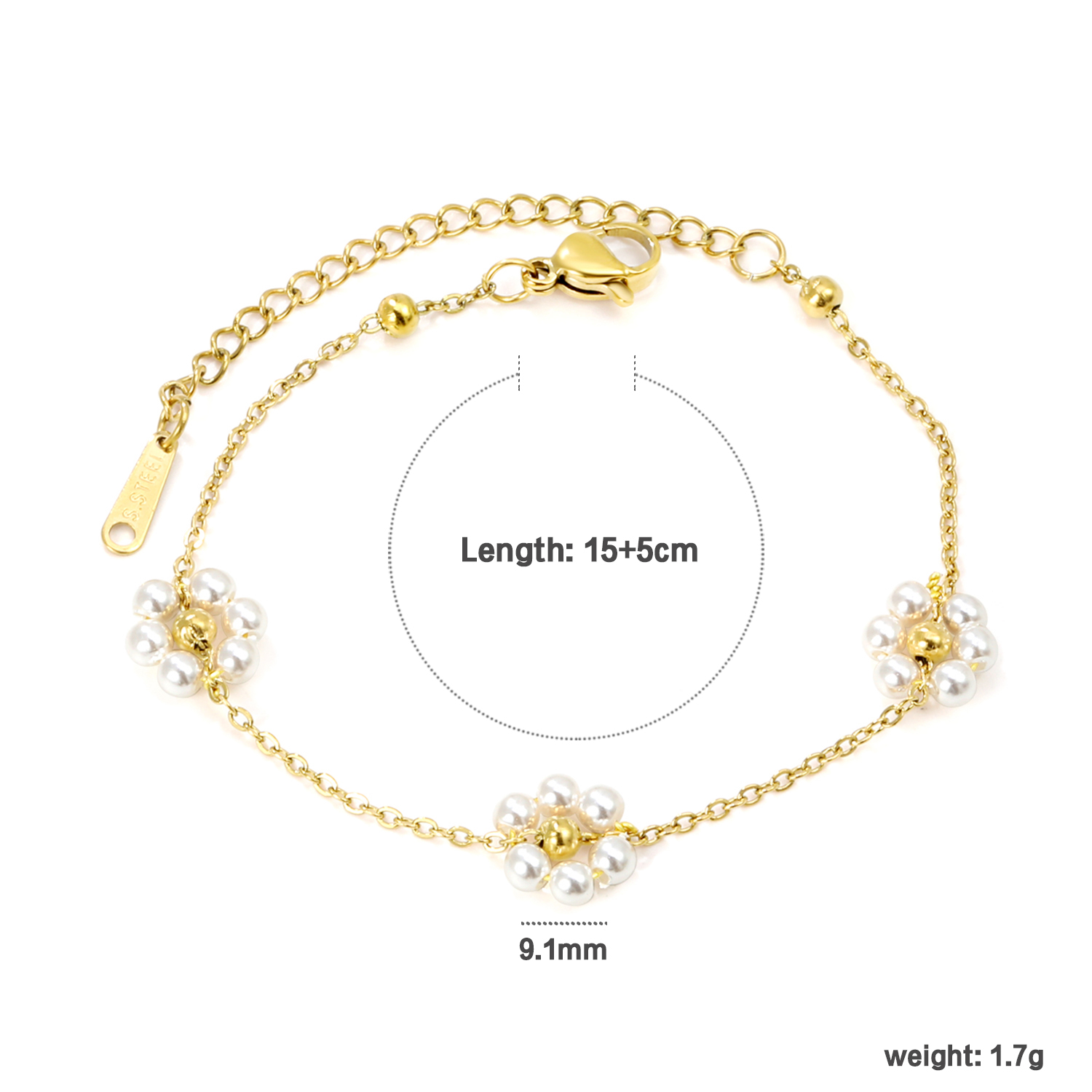 Gold-BR27270AG Bracelet