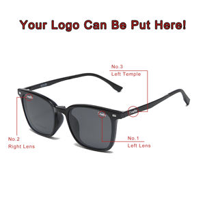 نظارات شمسية مغناطيسية قابلة للتركيب على النظارات الطبية، مضادة للضوء الأزرق، نظارات شمسية أنيقة، إطارات نظارات مع مشبك قابل للتركيب - Product Image 2