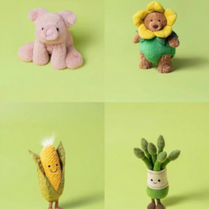 İngiltere Tarzı İlkbahar Sonbahar Koyun Peluş JC Sevimli PP Pamuk Doldurulmuş Oyuncak, 31-50 cm Doğum Günü Hediyesi için Konfor Bebek - Product Image 2