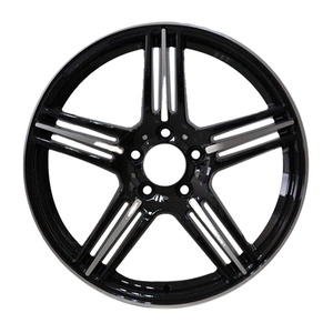 Nouvelles jantes en alliage d'aluminium A356 de couleur noire 5x112 17 18 19 pouces pour <span class=keywords><strong>MERCEDES</strong></span> pour # 02055 - Product Image 2