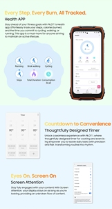 Blackview oscal Pilot 1 gồ ghề điện thoại, 6GB 256GB điện thoại thông minh, 6.67 ''hd + Hiển thị điện thoại di động với 15000mAh, NFC,Android 14 - Product Image 6